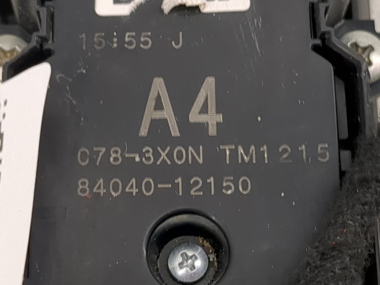 2021 Toyota Corolla Master Power Window Switch Replacement Driver Side Left P/N:84040-12150 078-3X0N Fits Fits 2019 2020 OEM