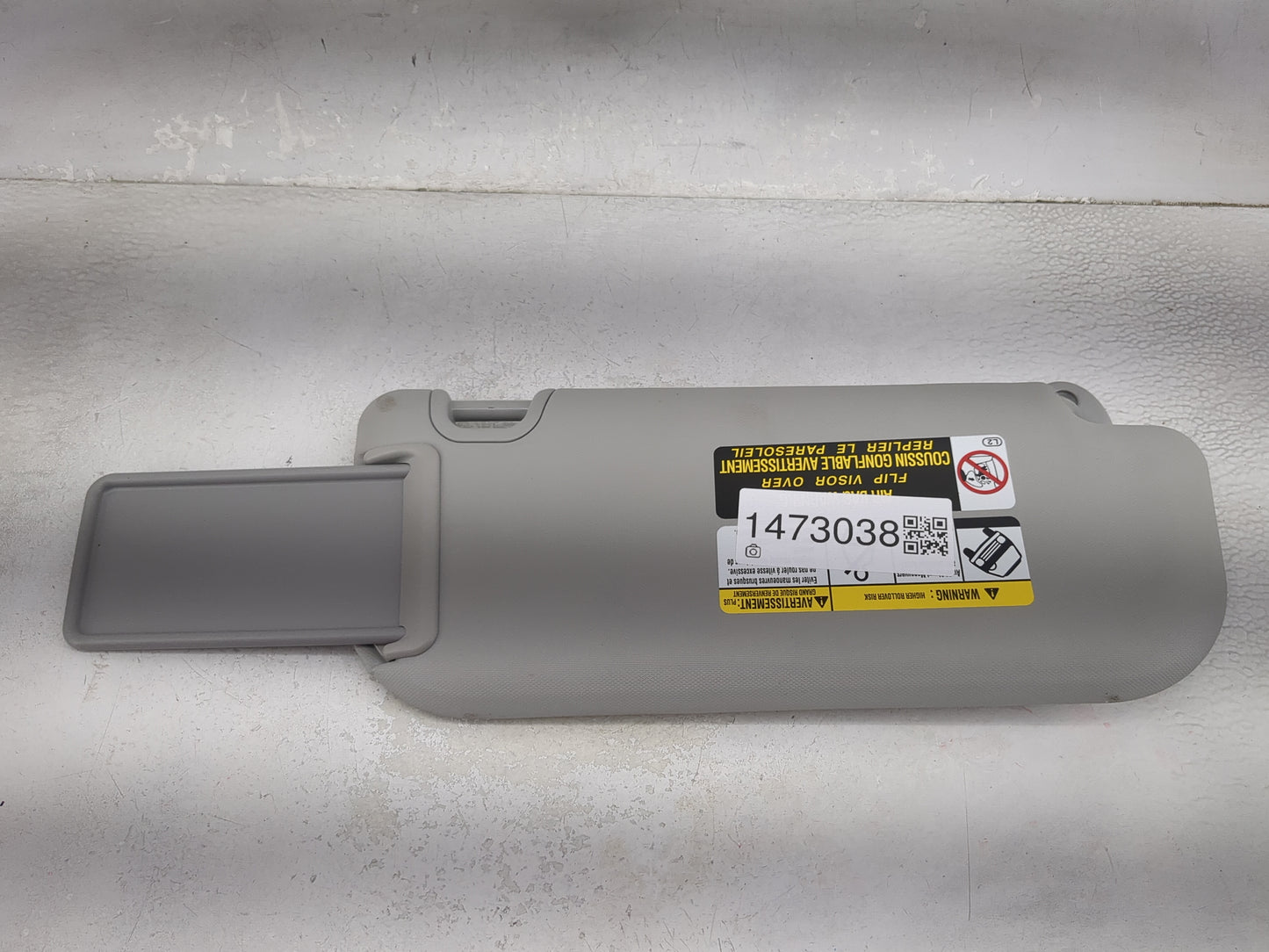 2019-2022 Toyota Rav4 Sun Visor Shade Replacement Driver Left Mirror Fits Fits 2019 2020 2021 2022 OEM Used Auto Parts - Oem