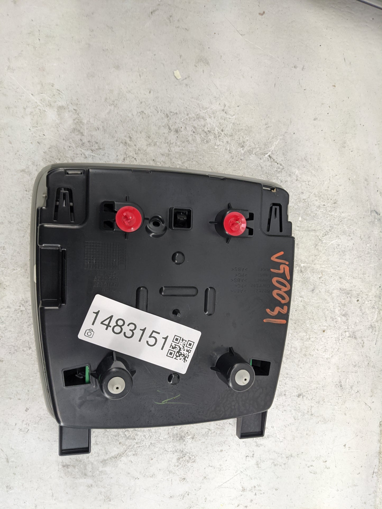2021-2022 Toyota Sienna Overhead Console W/rear Climate Control Tan - Oemusedautoparts1.com