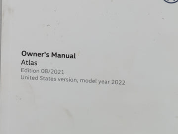 2021 Volkswagen Atlas Owners Manual Book Guide P/N:3CN012723SH OEM Used Auto Parts
