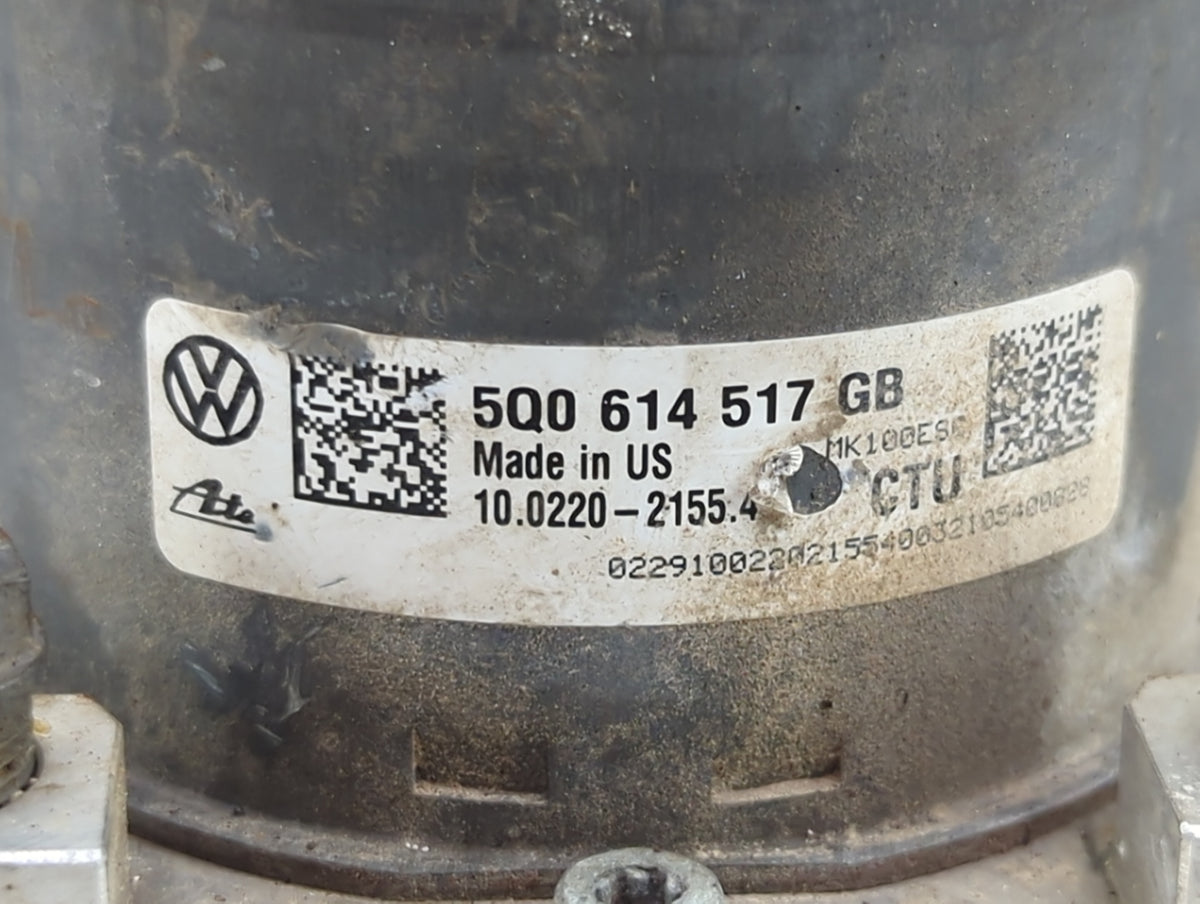 2021 Volkswagen Atlas Anti-Lock Brake ABS Pump Module Actuator OEM P/N:5Q0614517GB 10.0220-2155.4 Fits Fits 2020 OEM Used Au