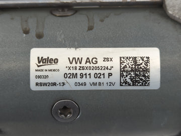 2018-2022 Volkswagen Atlas Car Starter Motor Solenoid OEM P/N:02M 911 021 P Fits Fits 2018 2019 2020 2021 2022 OEM Used Auto Parts