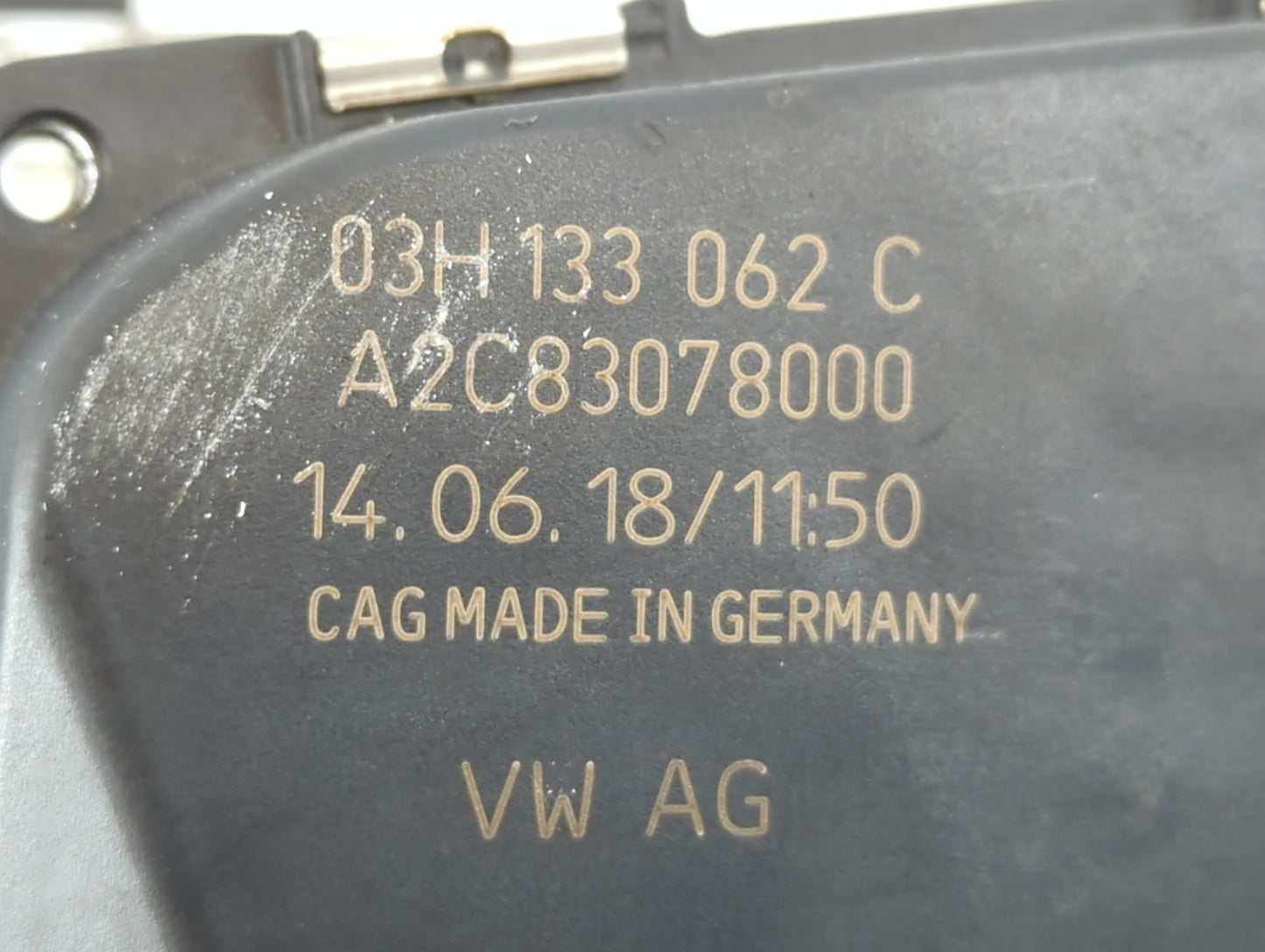 2018-2022 Volkswagen Atlas Throttle Body P/N:1563490 1563487 Fits OEM Used Auto Parts - Oemusedautoparts1.com