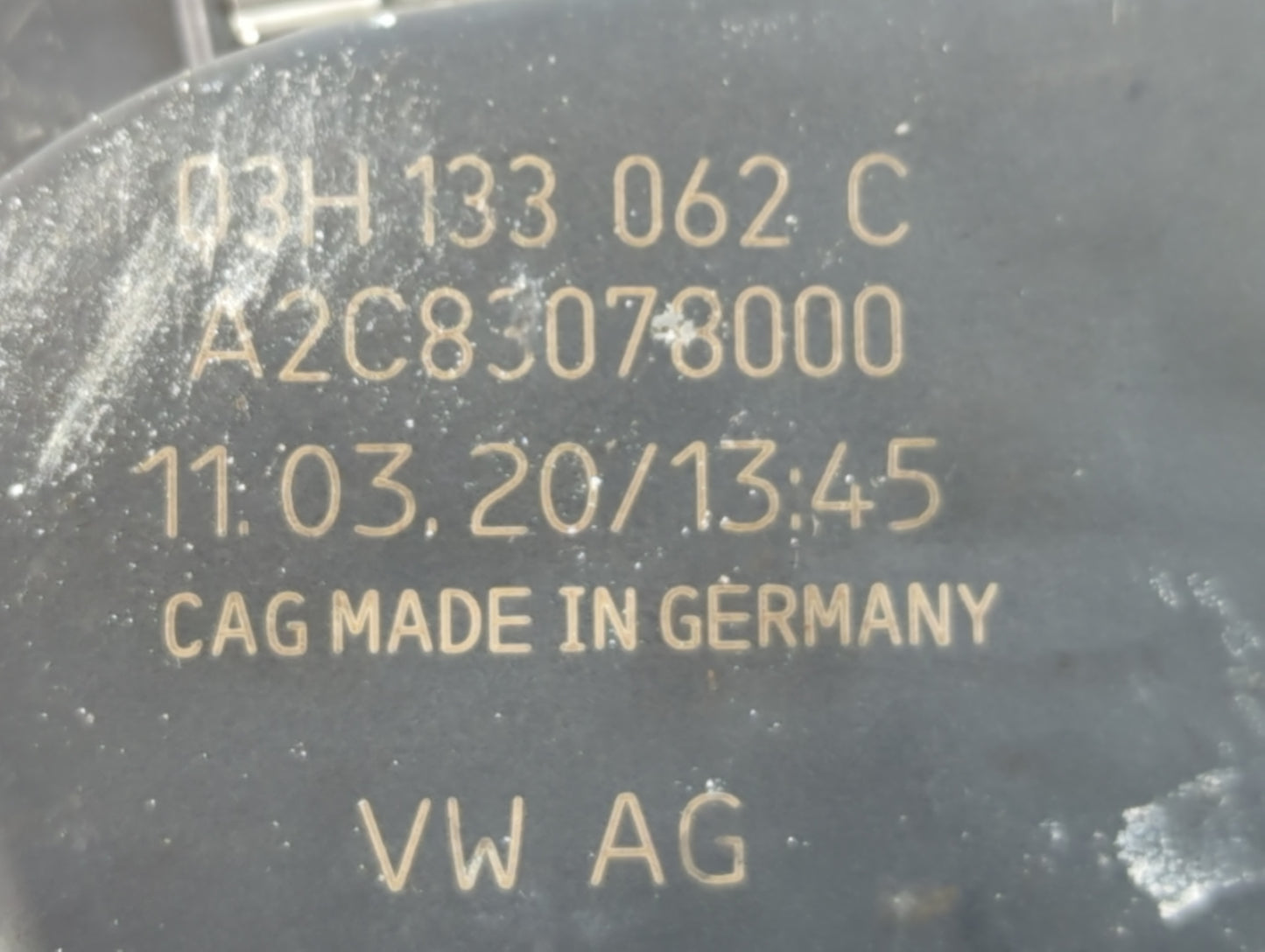 2018-2022 Volkswagen Atlas Throttle Body P/N:A2C83078000 03H 133 062 C Fits OEM Used Auto Parts - Oemusedautoparts1.com