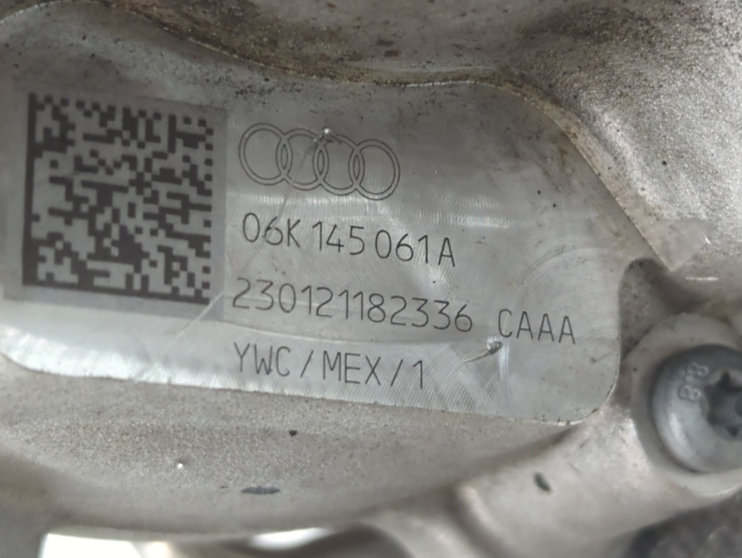 2020 Volkswagen Tiguan Turbocharger Exhaust Manifold With Turbo Charger - Oemusedautoparts1.com