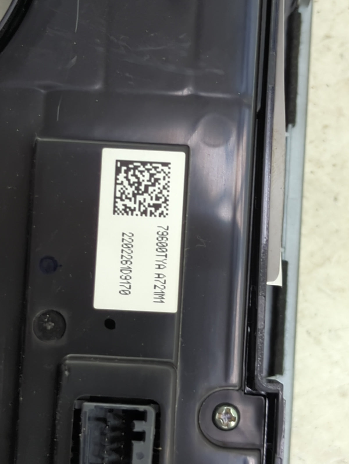 2022 Acura Mdx Climate Control Module Temperature AC/Heater Replacement P/N:79600TYA A721M1 Fits OEM Used Auto Parts - Oemus