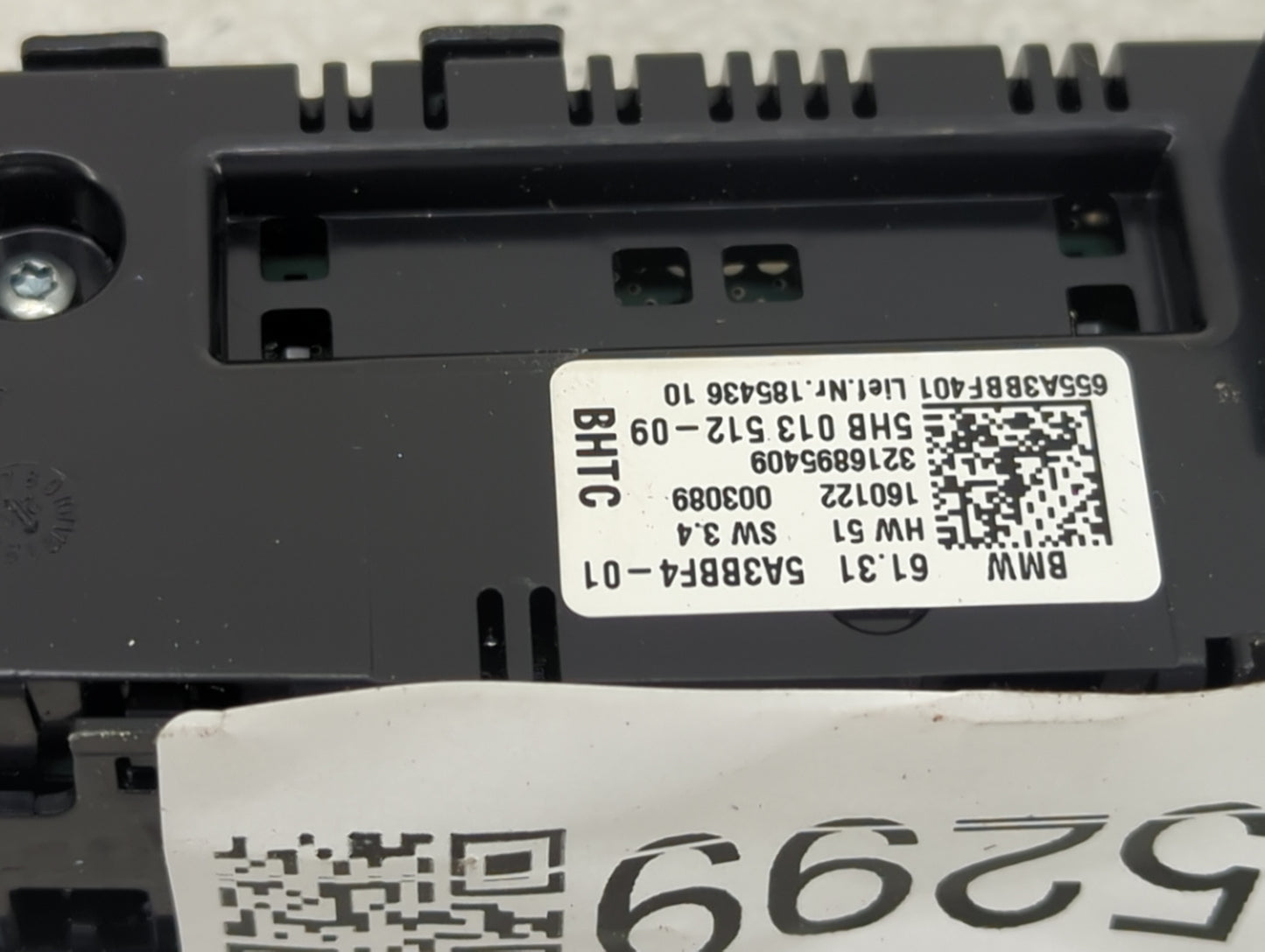 2019-2021 Bmw 330i Climate Control Module Temperature AC/Heater Replacement P/N:5A3BBF4-01 5HB013512-09 Fits Fits 2019 2020