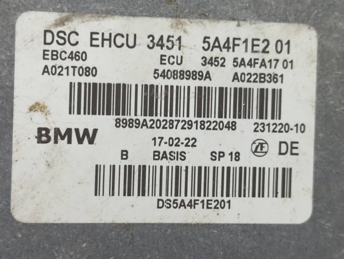 2022 Bmw X3 ABS Pump Control Module Replacement Fits OEM Used Auto Parts - Oemusedautoparts1.com