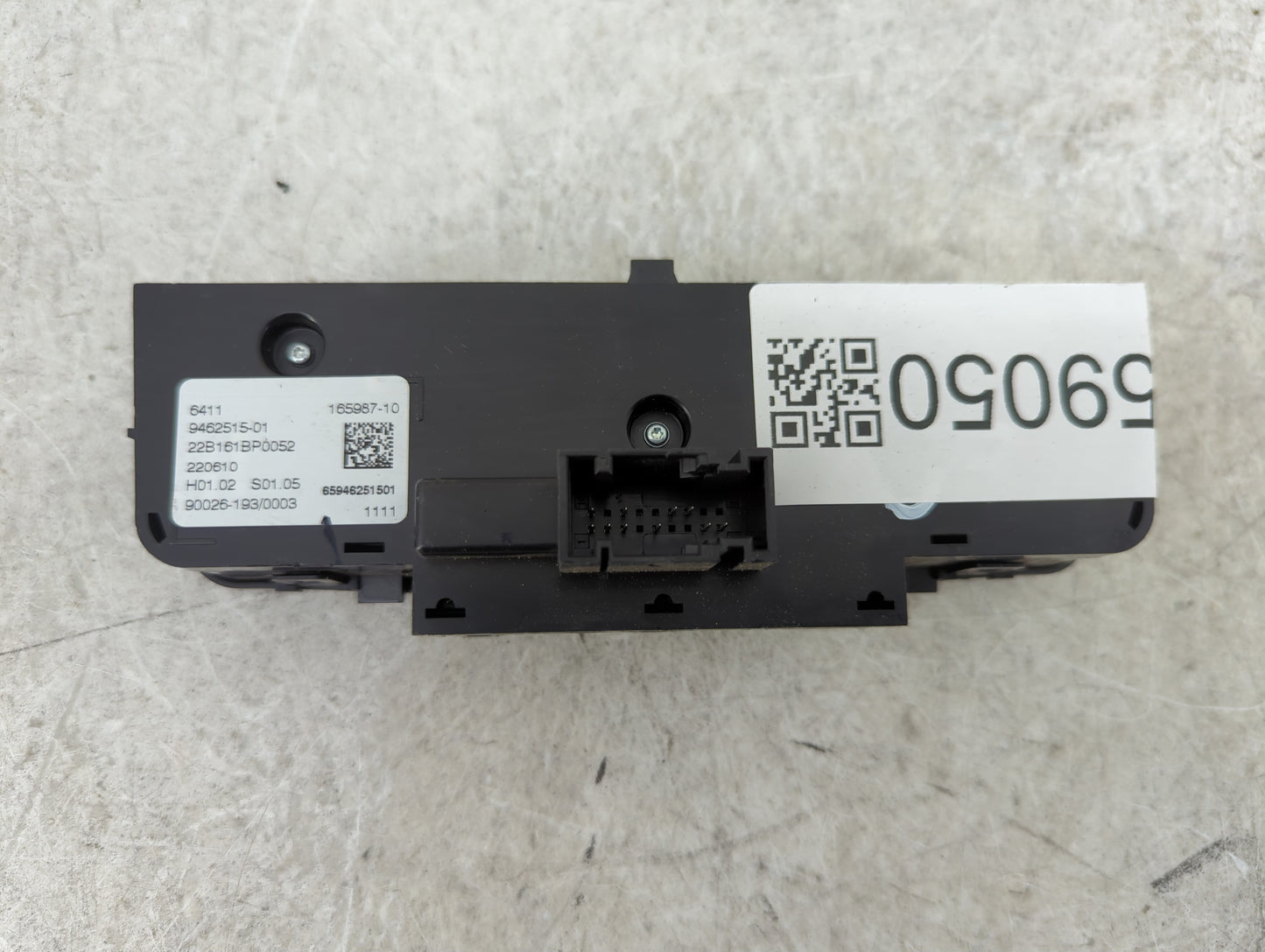 2019-2021 Bmw X7 Climate Control Module Temperature AC/Heater Replacement P/N:9462515-01 Fits Fits 2019 2020 2021 2022 OEM U