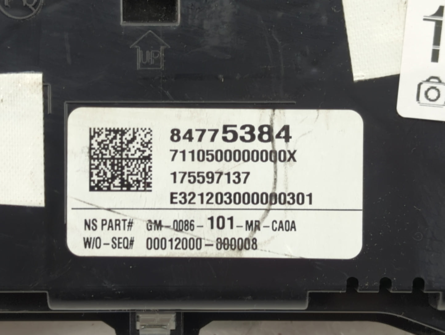 2022 Chevrolet Equinox Instrument Cluster Speedometer Gauges P/N:84775384 Fits OEM Used Auto Parts - Oemusedautoparts1.com