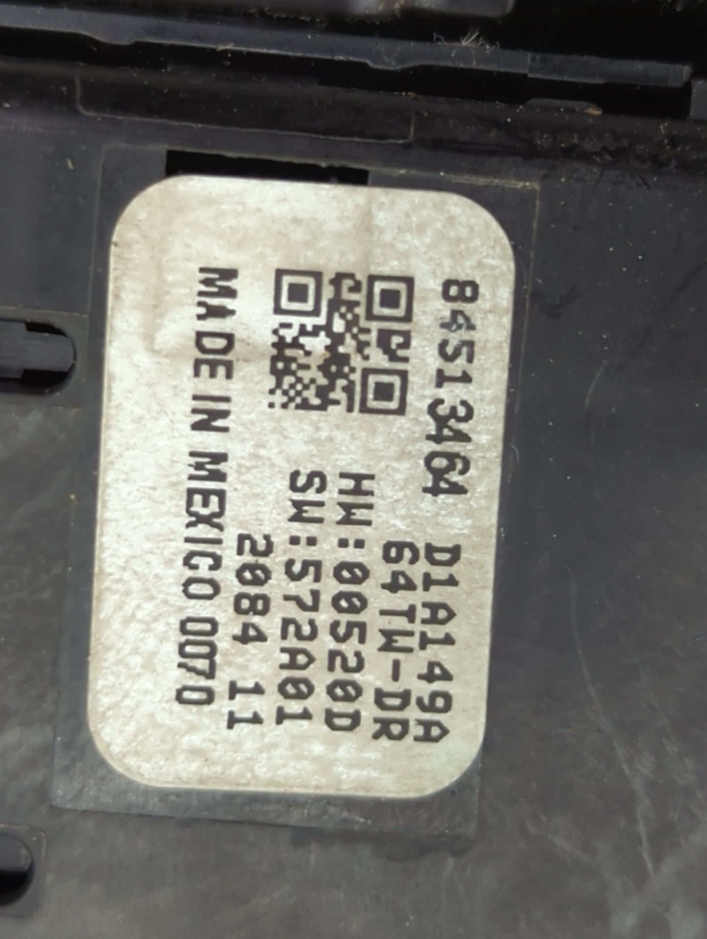 2018-2022 Chevrolet Equinox Master Power Window Switch Replacement Driver Side Left P/N:84513464 D1A149A Fits OEM Used Auto