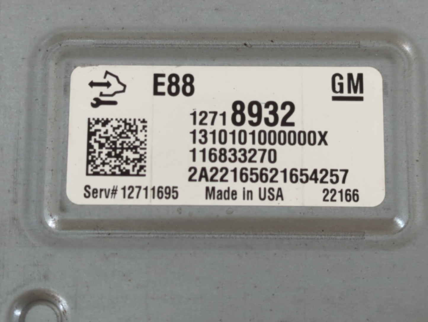2020-2021 Chevrolet Malibu PCM Engine Control Computer ECU ECM PCU OEM P/N:12718932 Fits Fits 2020 2021 2022 OEM Used Auto P