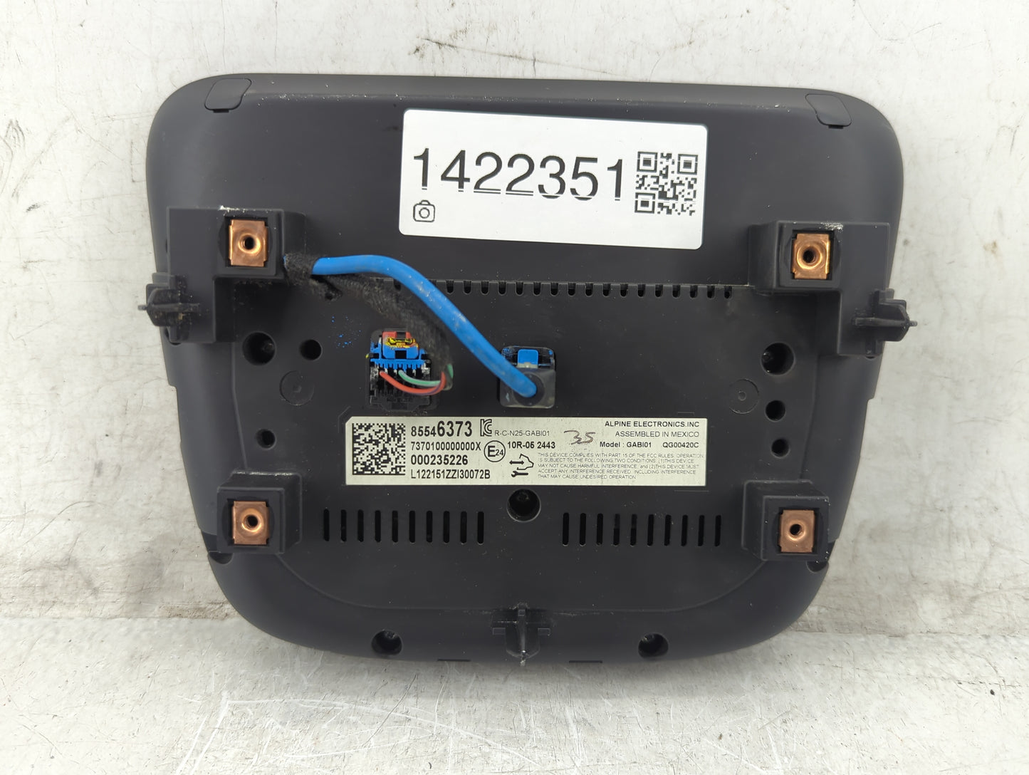 2022 Chevrolet Malibu Information Display Screen - Oemusedautoparts1.com