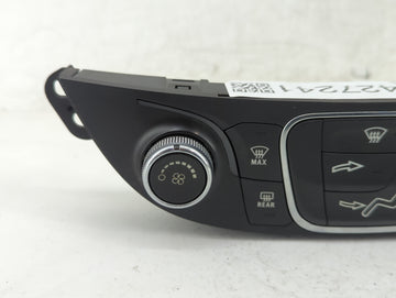 2019-2021 Chevrolet Malibu Climate Control Module Temperature AC/Heater Replacement P/N:84426651 Fits Fits 2019 2020 2021 OEM Used Auto Parts