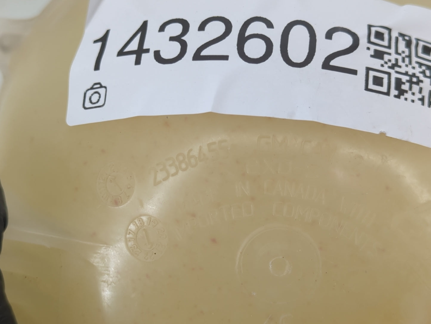 2016 Chevrolet Malibu Radiator Coolant Overflow Expansion Tank Bottle 1432602 - Oemusedautoparts1.com