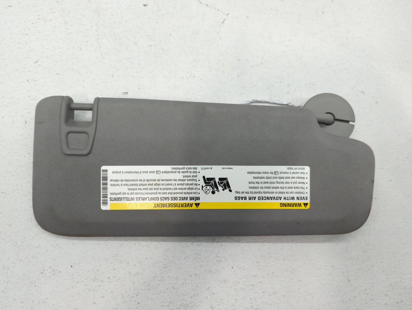 2022 Chevrolet Malibu Sun Visor Shade Replacement Driver Left Mirror Fits OEM Used Auto Parts - Oemusedautoparts1.com