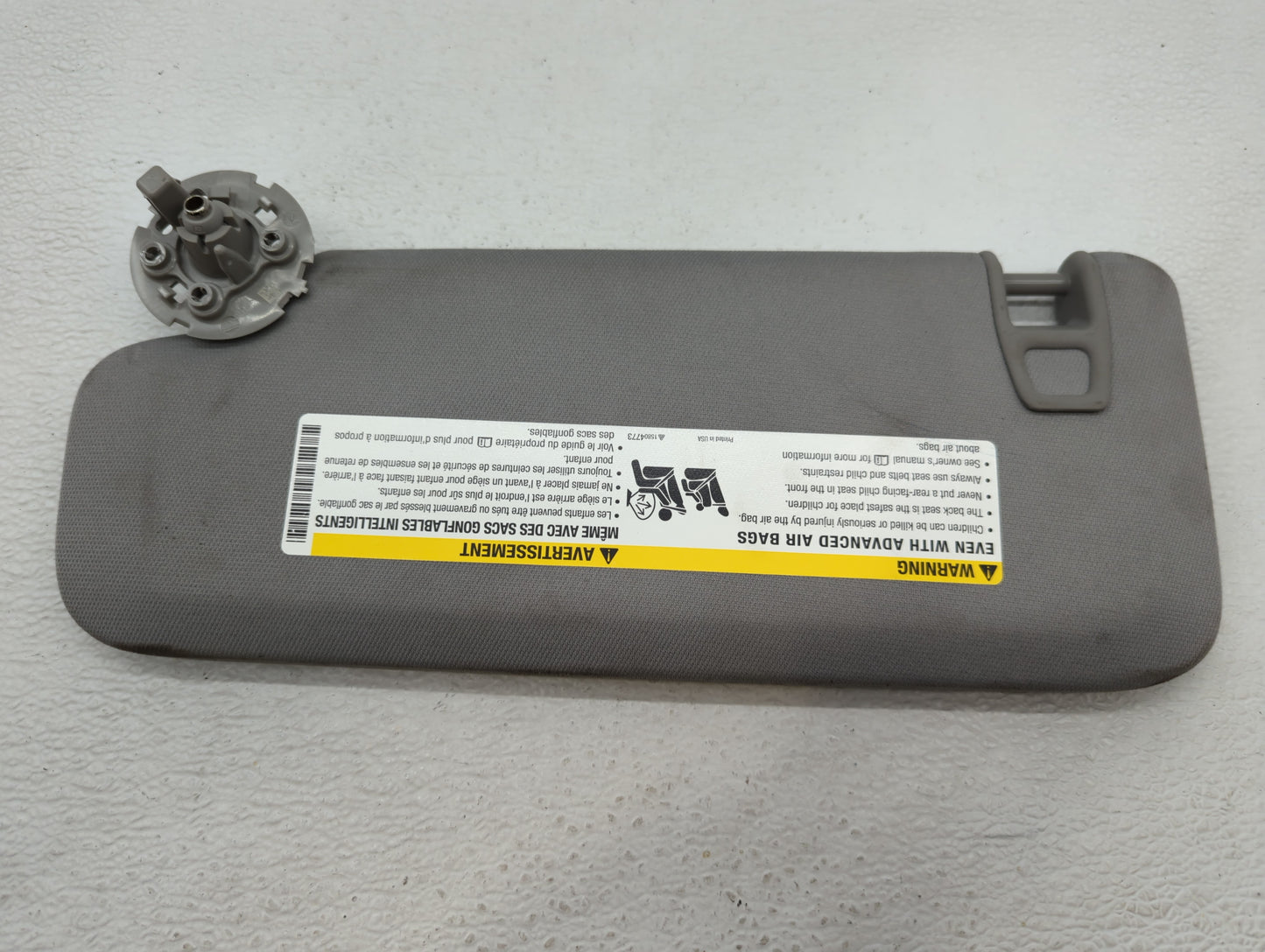 2016-2021 Chevrolet Malibu Sun Visor Shade Replacement Passenger Right Mirror Fits Fits 2016 2017 2018 2019 2020 2021 OEM Us