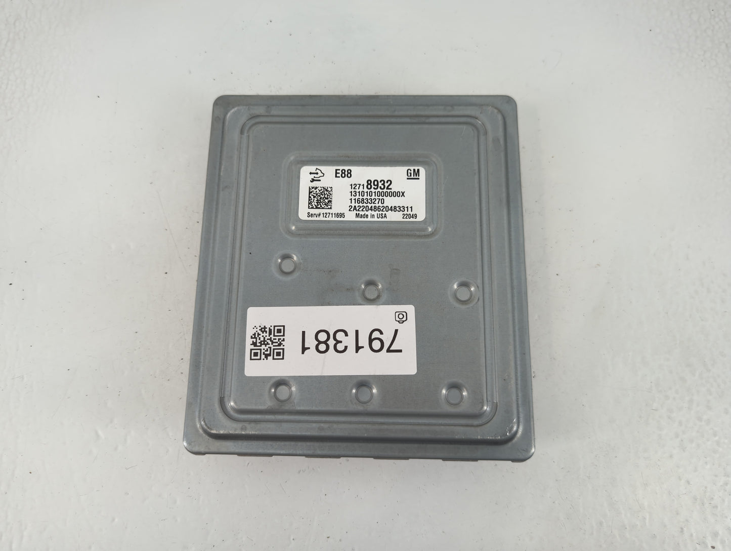 2020-2021 Chevrolet Malibu PCM Engine Control Computer ECU ECM PCU OEM P/N:12718932 Fits Fits 2020 2021 2022 OEM Used Auto P