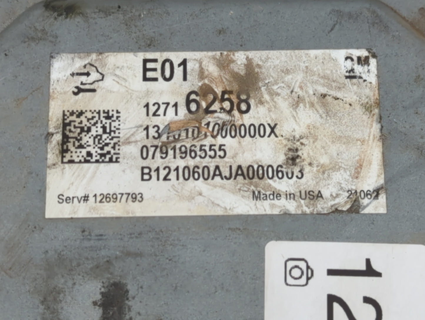 2021-2022 Chevrolet Silverado 1500 PCM Engine Control Computer ECU ECM PCU OEM P/N:12716258 Fits Fits 2020 2021 2022 OEM Use