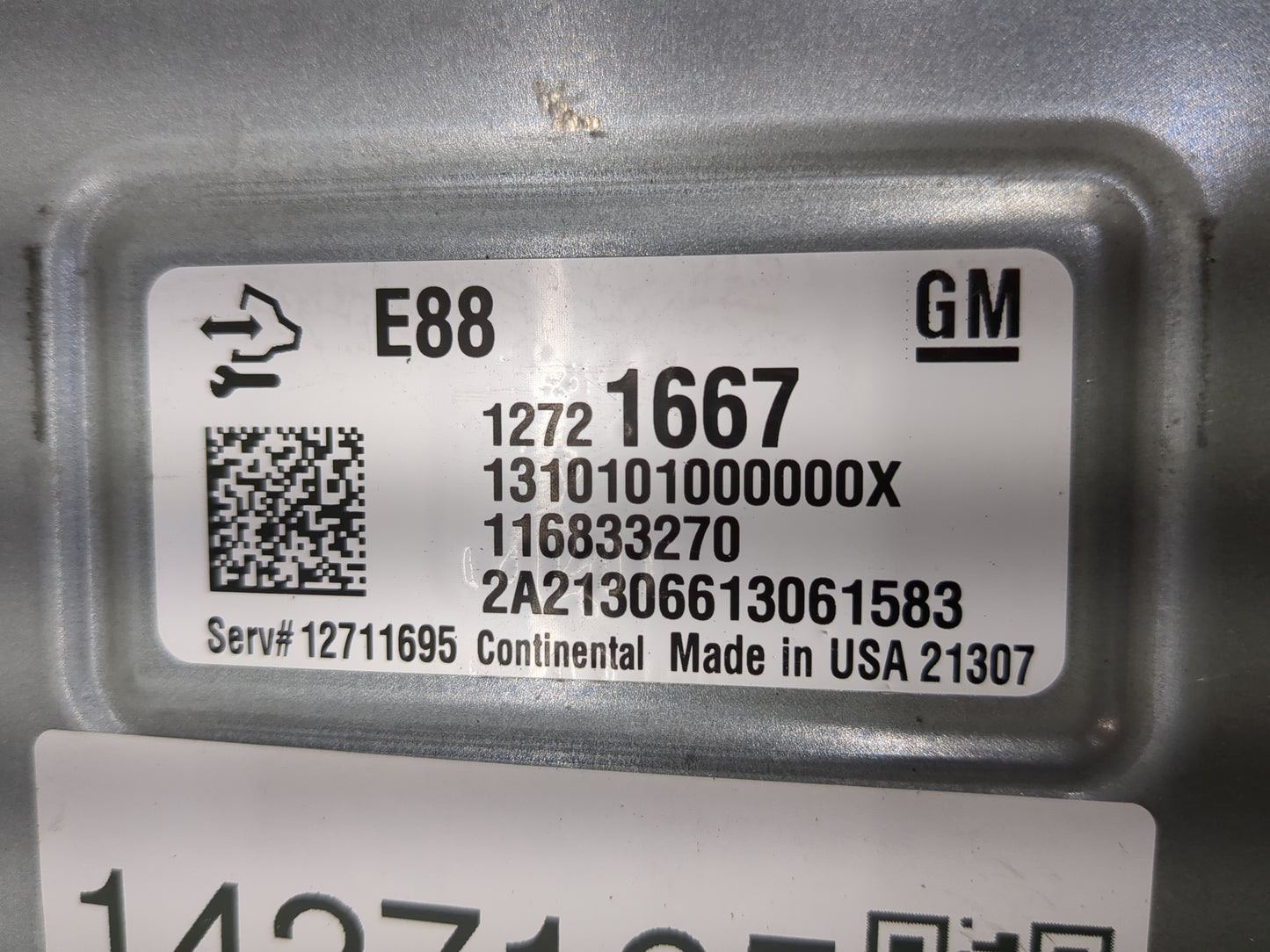 2021-2022 Chevrolet Trailblazer PCM Engine Control Computer ECU ECM PCU OEM P/N:12721667 116833270 Fits Fits 2020 2021 2022