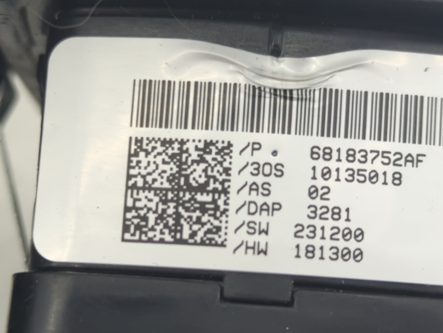 2015-2022 Dodge Challenger Master Power Window Switch Replacement Driver Side Left P/N:68183752AF Fits OEM Used Auto Parts -