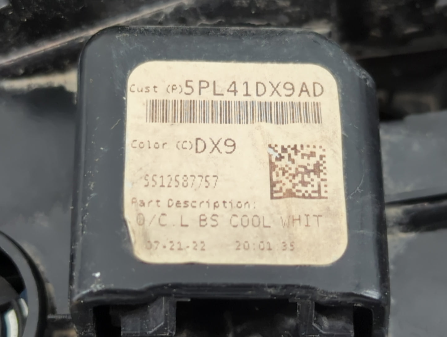 2022 Dodge Charger Overhead Roof Console - Oemusedautoparts1.com