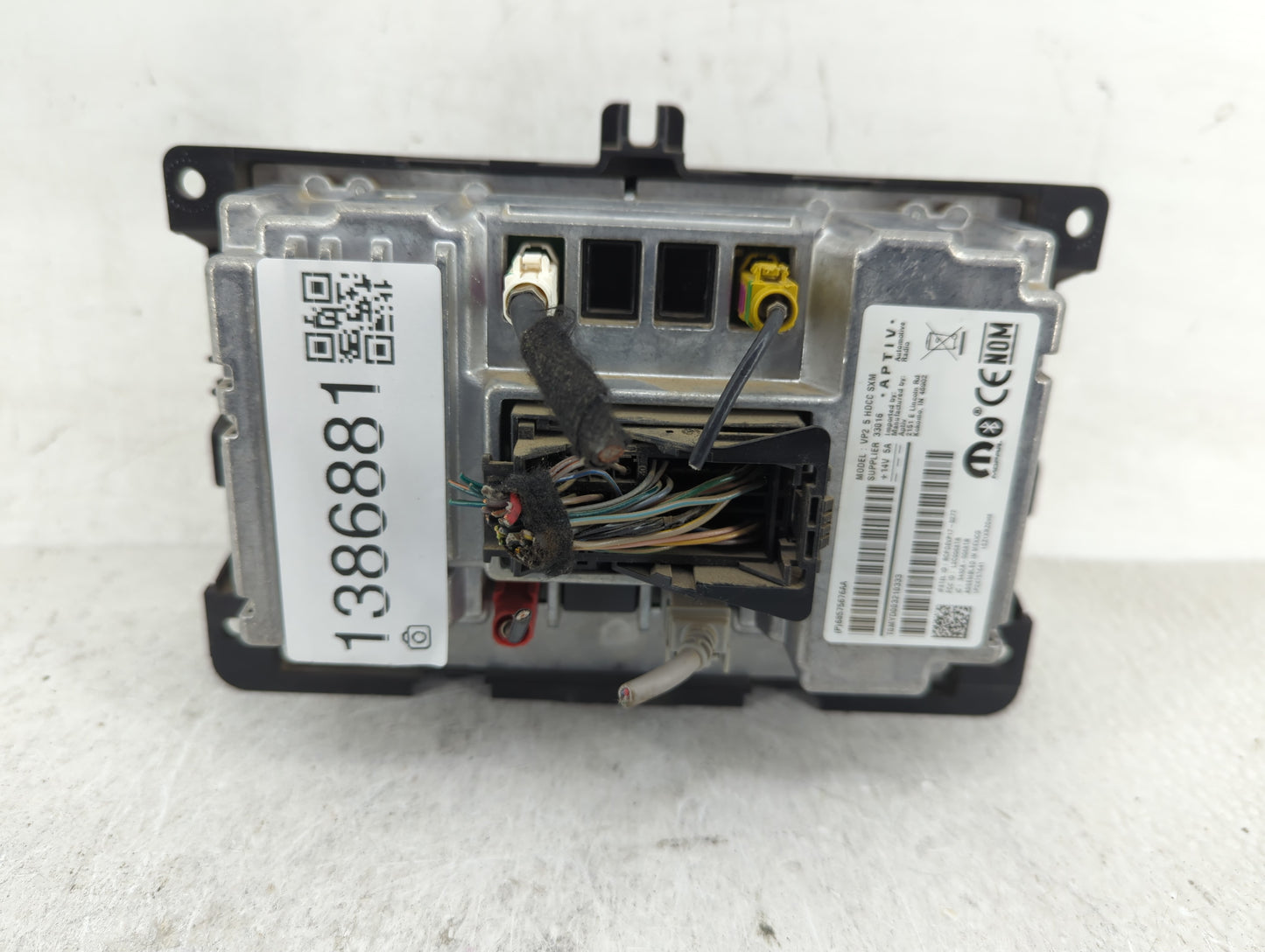 2022 Dodge Ram 1500 Radio AM FM Cd Player Receiver Replacement P/N:68575676AA Fits OEM Used Auto Parts - Oemusedautoparts1.c
