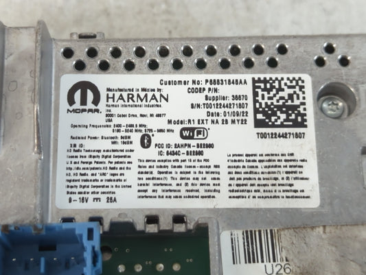 2022 Dodge Ram 1500 PCM Engine Control Computer ECU ECM PCU OEM P/N:P55531845AA Fits OEM Used Auto Parts