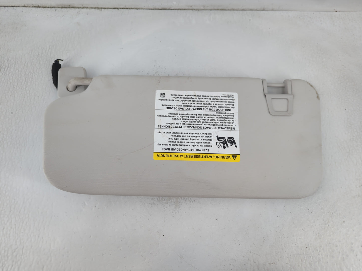 2021-2022 Ford Bronco Sun Visor Shade Replacement Passenger Right Mirror Fits Fits 2021 2022 OEM Used Auto Parts - Oemusedau