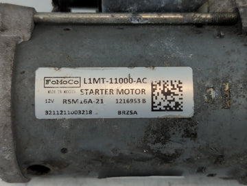 2020-2022 Ford Explorer Car Starter Motor Solenoid OEM P/N:L13T-11000-AC Fits Fits 2020 2021 2022 OEM Used Auto Parts