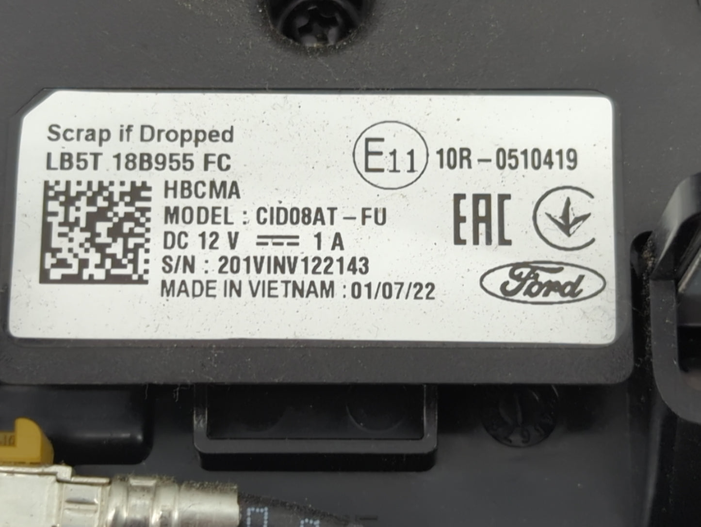 2022 Ford Explorer Information Display Screen - Oemusedautoparts1.com