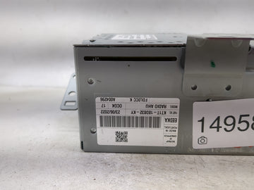 2020-2021 Ford Transit Connect Radio AM FM Cd Player Receiver Replacement P/N:KT1T-18D832-KY NT8-AHUCHRFORD Fits Fits 2020 2021 OEM Used Auto Parts