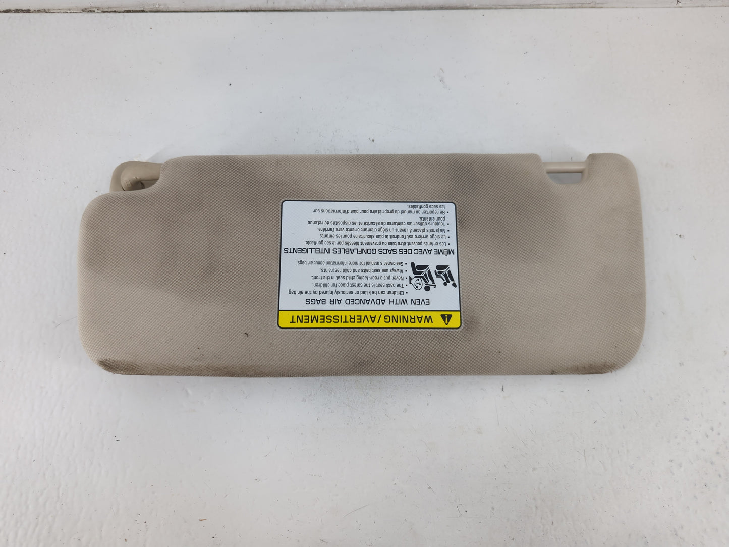2022 Genesis G70 Sun Visor Shade Replacement Passenger Right Mirror Fits Fits 2021 OEM Used Auto Parts - Oemusedautoparts1.c