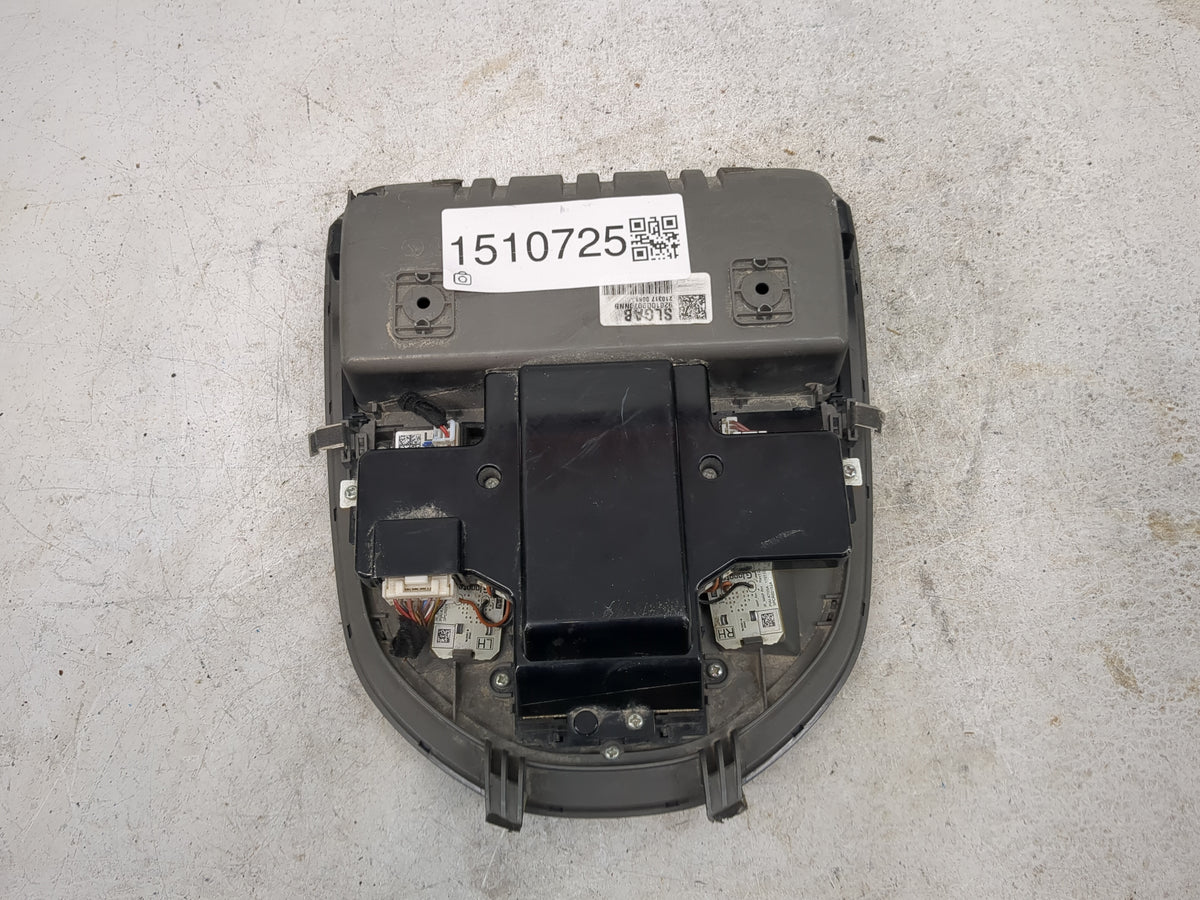 2022 Genesis G70 Overhead Roof Console Black - Oemusedautoparts1.com