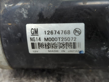 2017-2022 Gmc Canyon Car Starter Motor Solenoid OEM P/N:12674768 Fits Fits 2017 2018 2019 2020 2021 2022 OEM Used Auto Parts