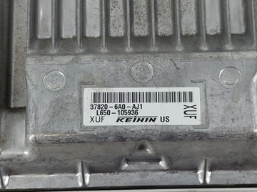 2022 Honda Accord PCM Engine Control Computer ECU ECM PCU OEM P/N:37820-6A0-AJ1 Fits OEM Used Auto Parts