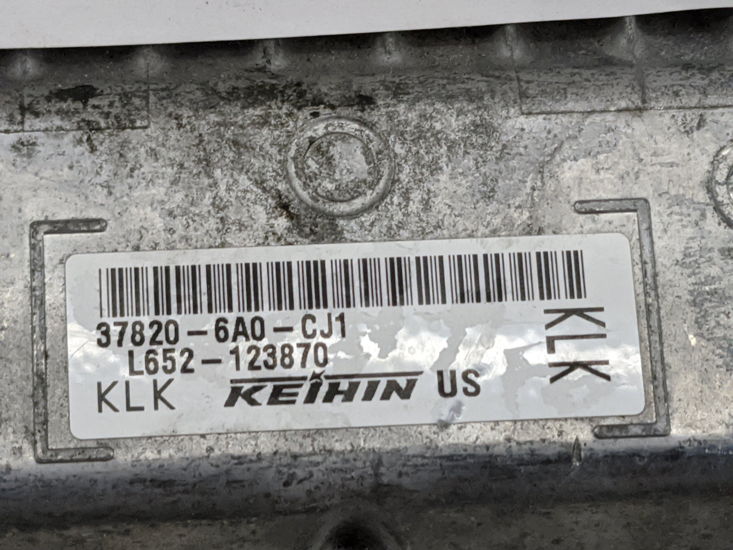 2021-2022 Honda Accord PCM Engine Control Computer ECU ECM PCU OEM P/N:37820-6A0-CJ1 L652-123870 Fits Fits 2021 2022 OEM Use