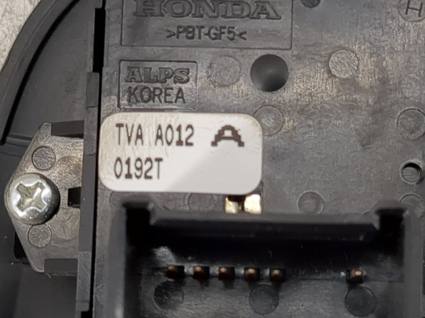 2018-2022 Honda Accord Master Power Window Switch Replacement Driver Side Left P/N:TVA A012 Fits Fits 2018 2019 2020 2021 20