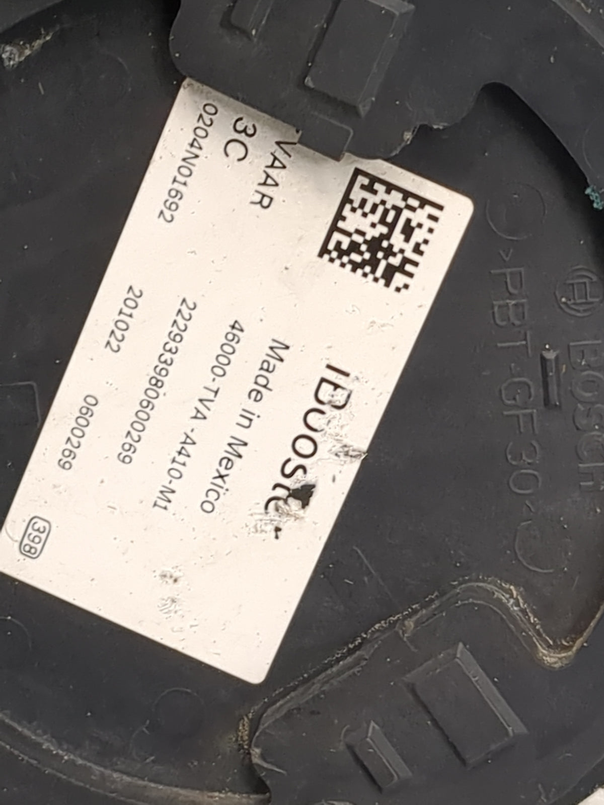 2021-2022 Honda Accord Power Brake Booster Oem 1510171 - Oemusedautoparts1.com