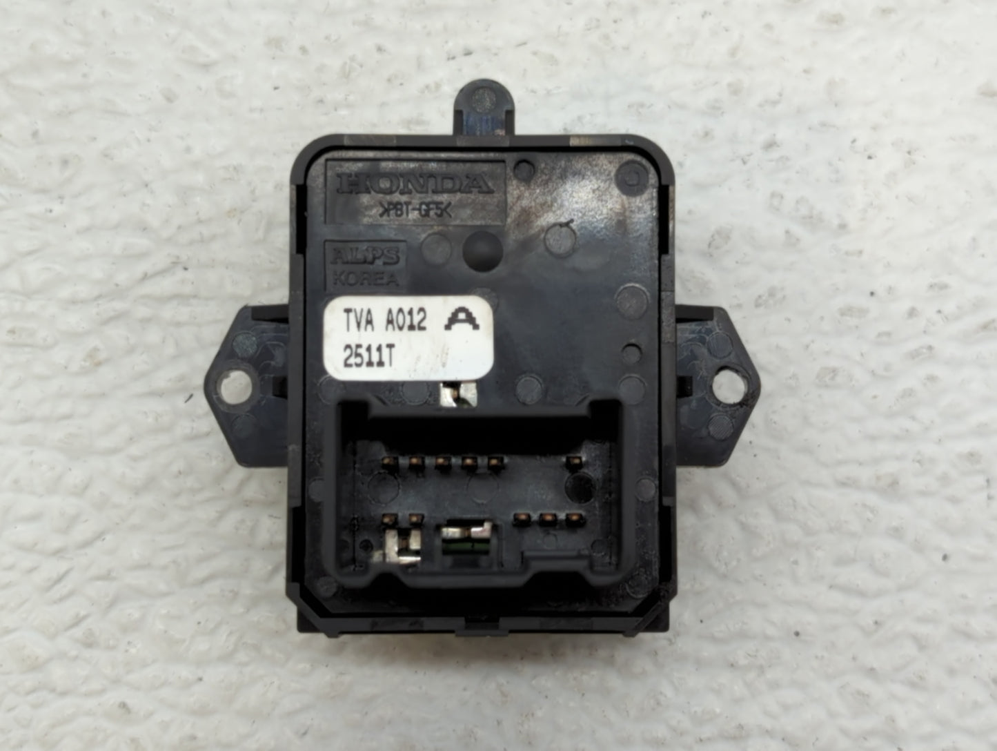 2018-2022 Honda Accord Master Power Window Switch Replacement Driver Side Left P/N:TVA A012 Fits Fits 2018 2019 2020 2021 20