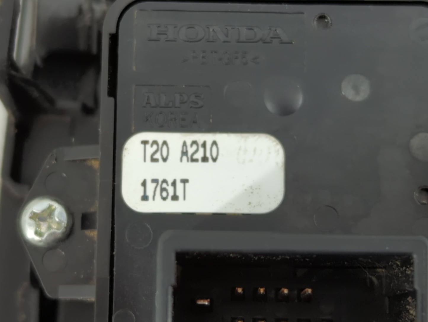 2022 Honda Civic Master Power Window Switch Replacement Driver Side Left P/N:T20 A210 Fits OEM Used Auto Parts - Oemusedauto