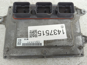 2021-2022 Honda Hr-V PCM Engine Control Computer ECU ECM PCU OEM P/N:37820-51M-AF2 Fits Fits 2021 2022 OEM Used Auto Parts