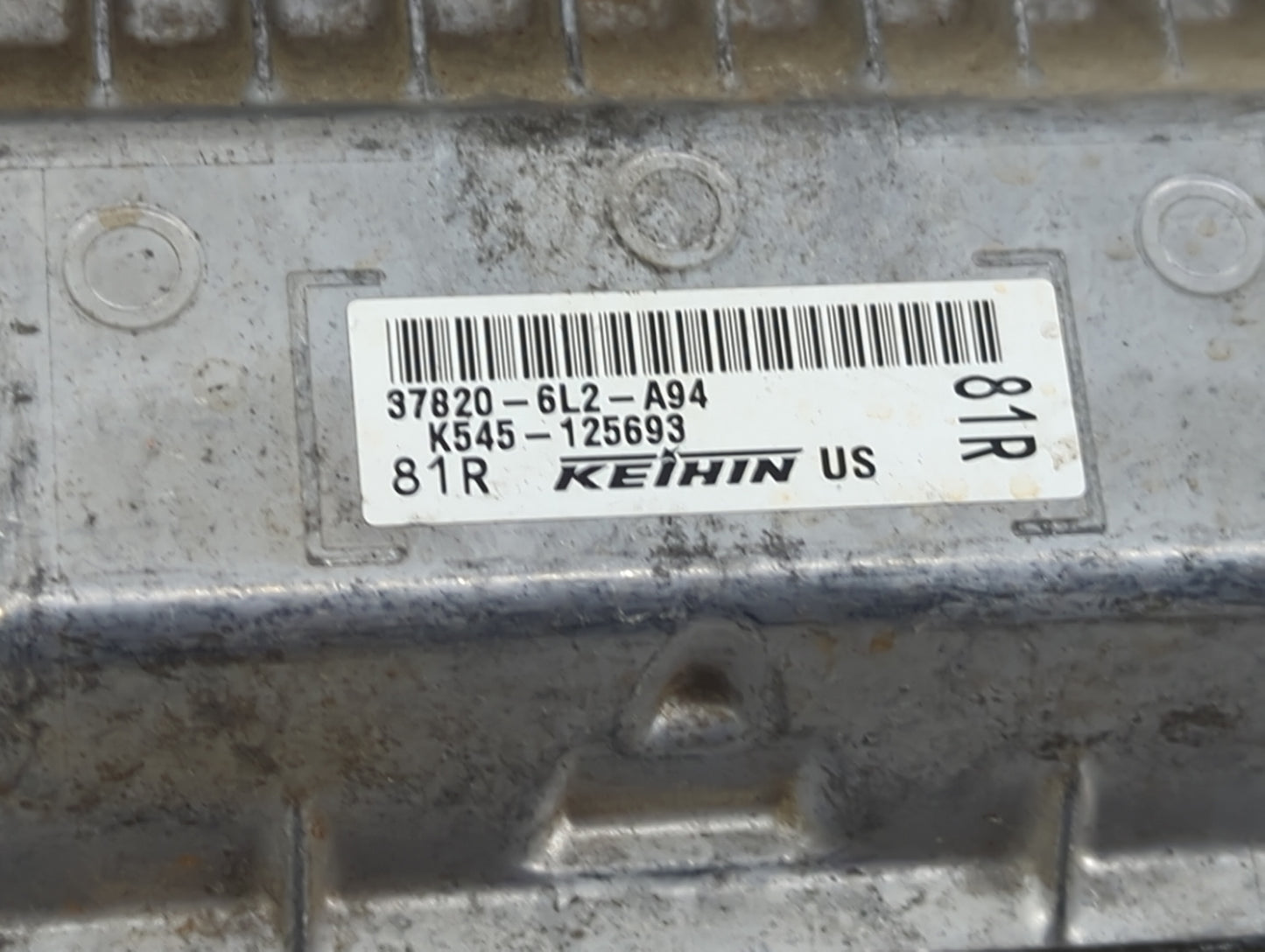2021-2022 Honda Insight PCM Engine Control Computer ECU ECM PCU OEM P/N:37820-6L2-A94 K545-125693 Fits Fits 2021 2022 OEM Us