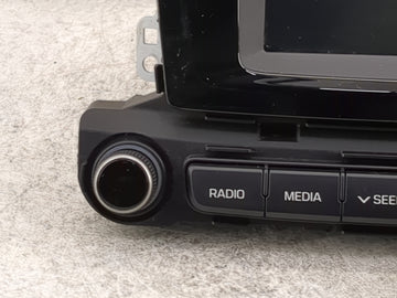 2018-2022 Hyundai Accent Radio AM FM Cd Player Receiver Replacement P/N:96180J0060URD ACB10J0AN Fits Fits 2018 2019 2020 2021 2022 OEM Used Auto Parts