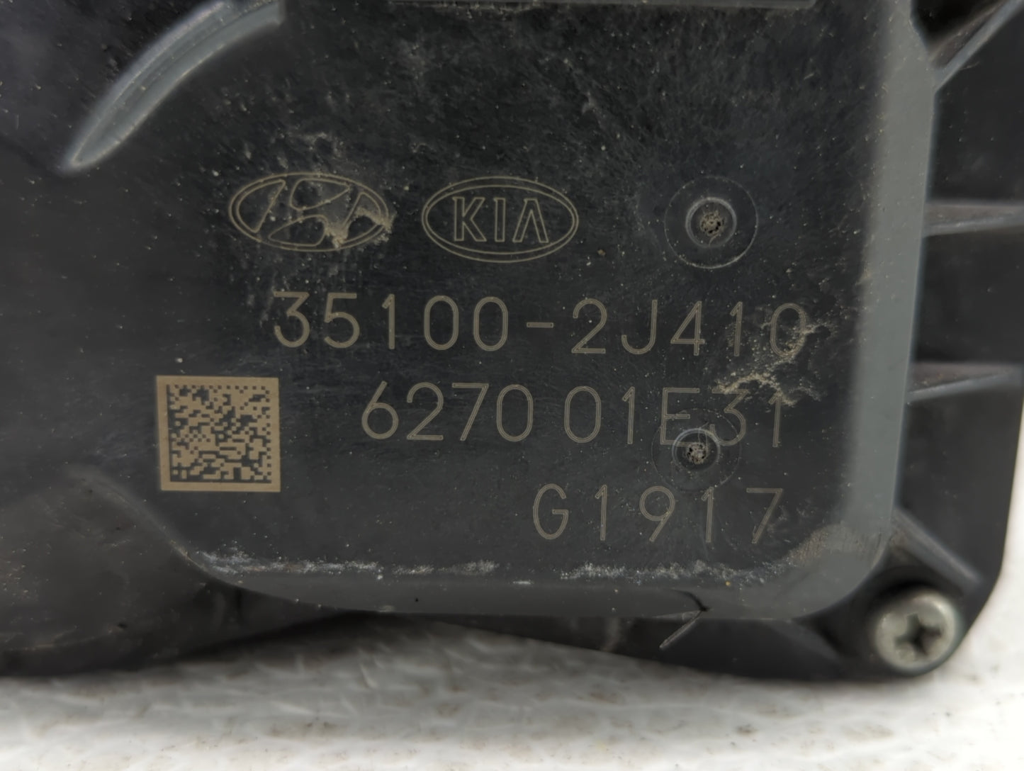 2021-2022 Hyundai Elantra Throttle Body P/N:35100-2J410 35100-2E400 Fits Fits 2021 2022 OEM Used Auto Parts - Oemusedautopar