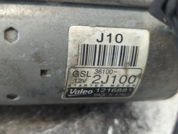 2021-2022 Hyundai Elantra Car Starter Motor Solenoid OEM P/N:1216881 36100-2J100 Fits Fits 2021 2022 OEM Used Auto Parts