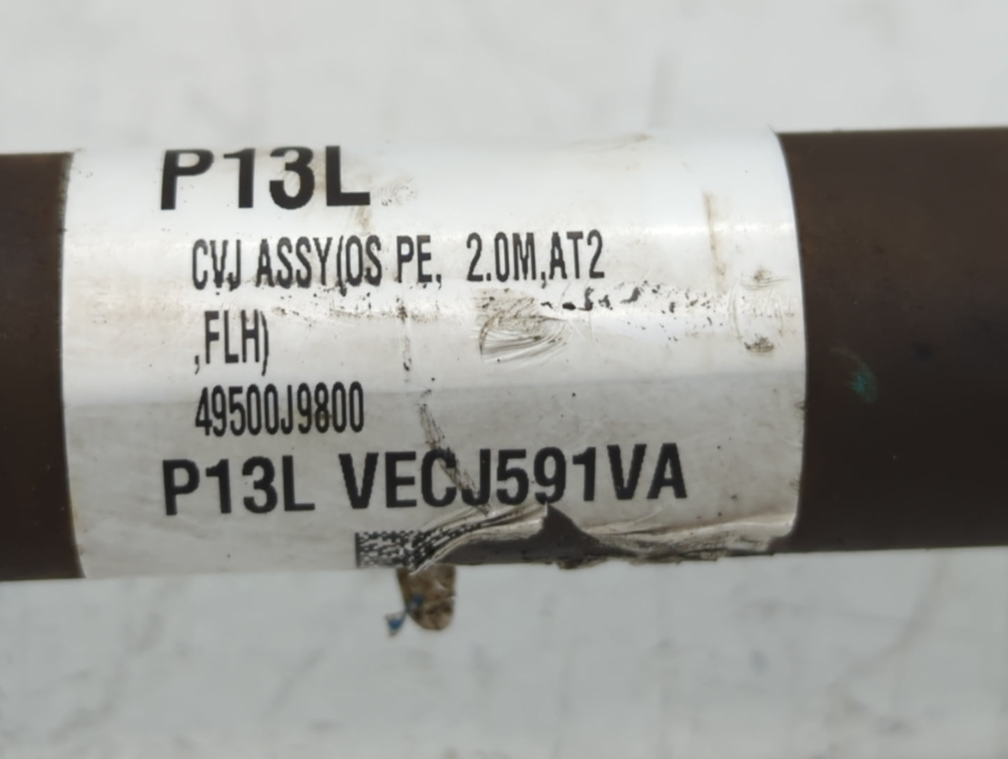 2022-2022 Hyundai Kona Axle Shaft Front Driver Cv C/v - Oemusedautoparts1.com