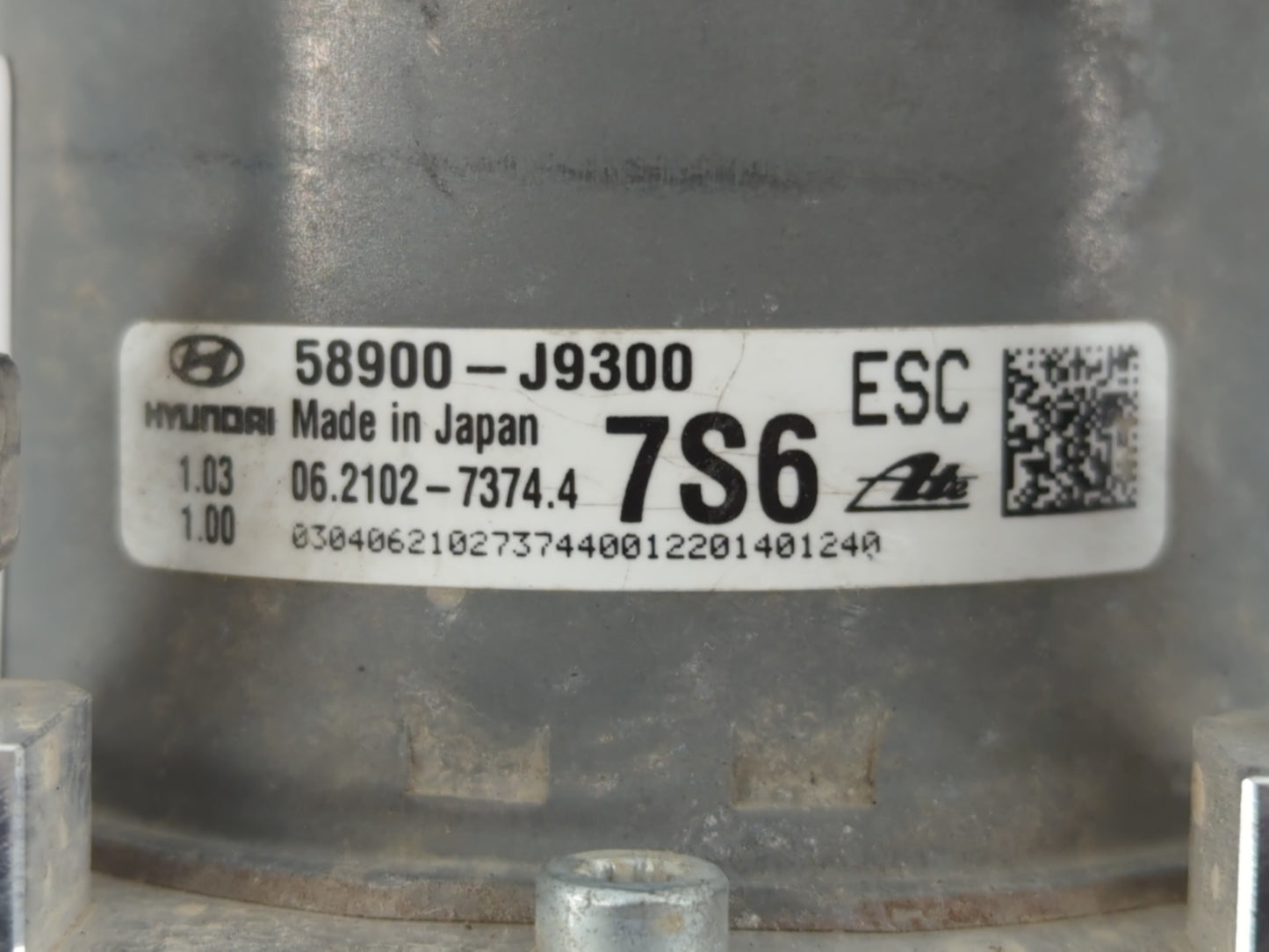 2022 Hyundai Kona ABS Pump Control Module Replacement P/N:58900-J9300 Fits OEM Used Auto Parts - Oemusedautoparts1.com