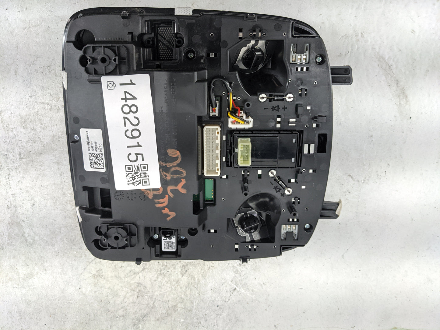 2022 Hyundai Santa Cruz Overhead Roof Console Black - Oemusedautoparts1.com