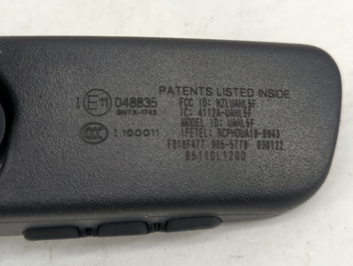 2021 Hyundai Santa Fe Interior Rear View Mirror Replacement OEM P/N:NZLUAHL5F 4112A-UAHL5F, UAHL5F, 048835 Fits Fits 2020 20